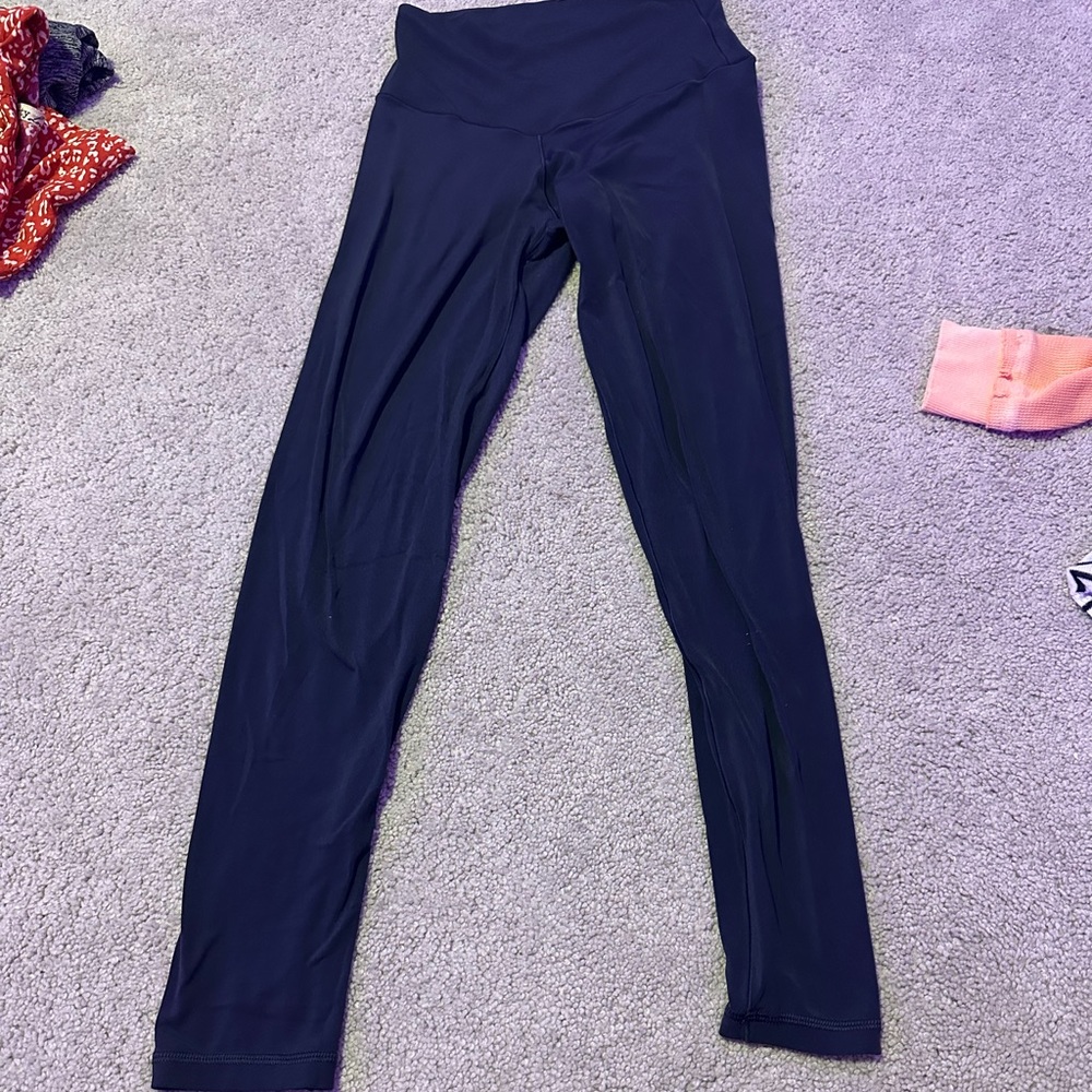 Navy leggings